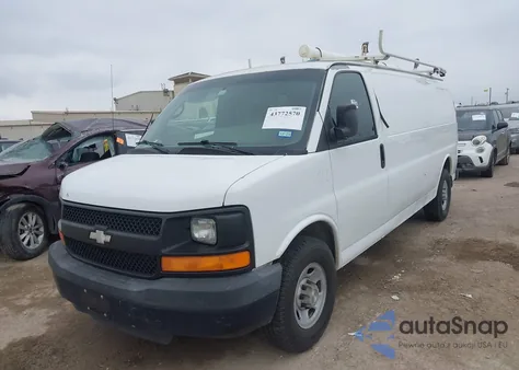 2009 Chevrolet Express 2500 Work Van из США, поврежденный, VIN 1GCGG29C891121918